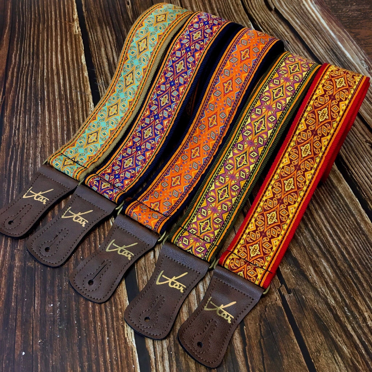 Magic Carpet Guitar Strap Collection