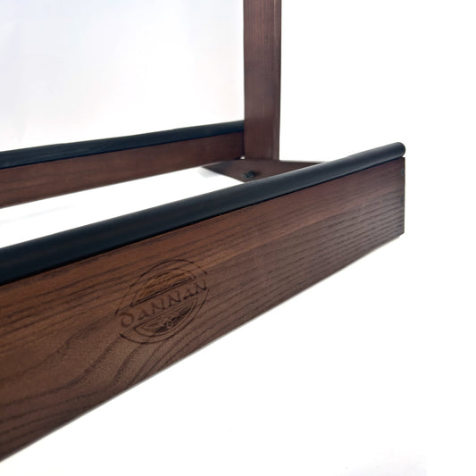 Dannan Dark Walnut Foldable Multi Guitar Stand Rack for 6 guitars