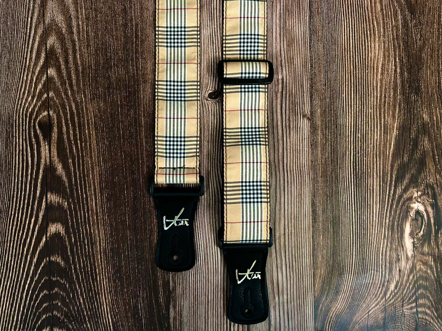 The Beige Tartan Strap