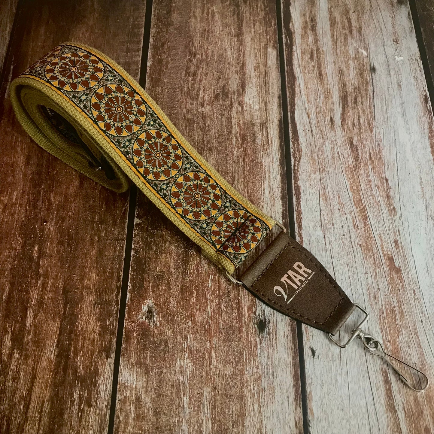 Banjo Strap - Hemp Pattern