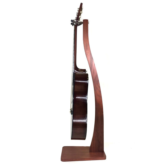 Dannan Wooden Upright Guitar Stand - Brown