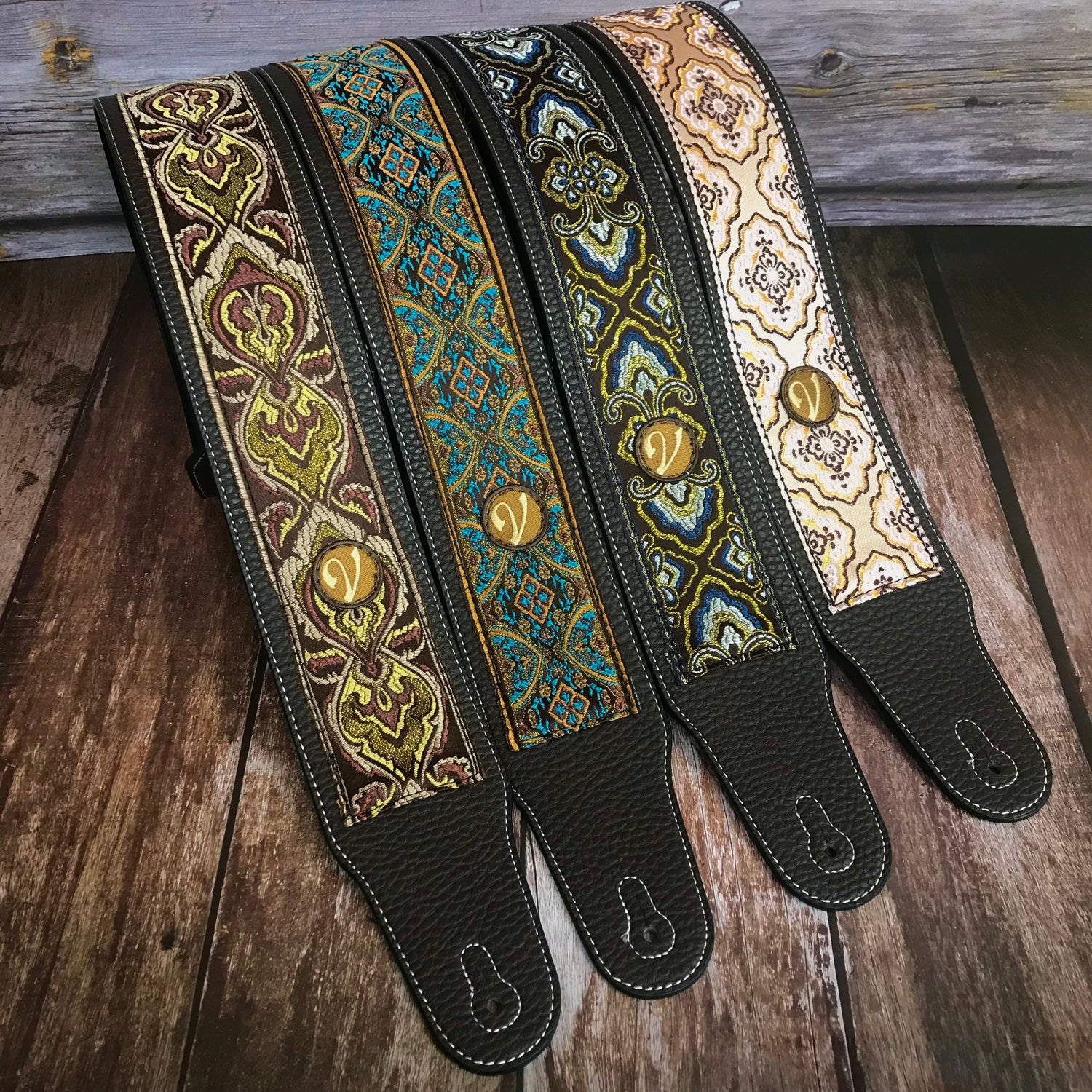 The Monterey Guitar Strap Collection