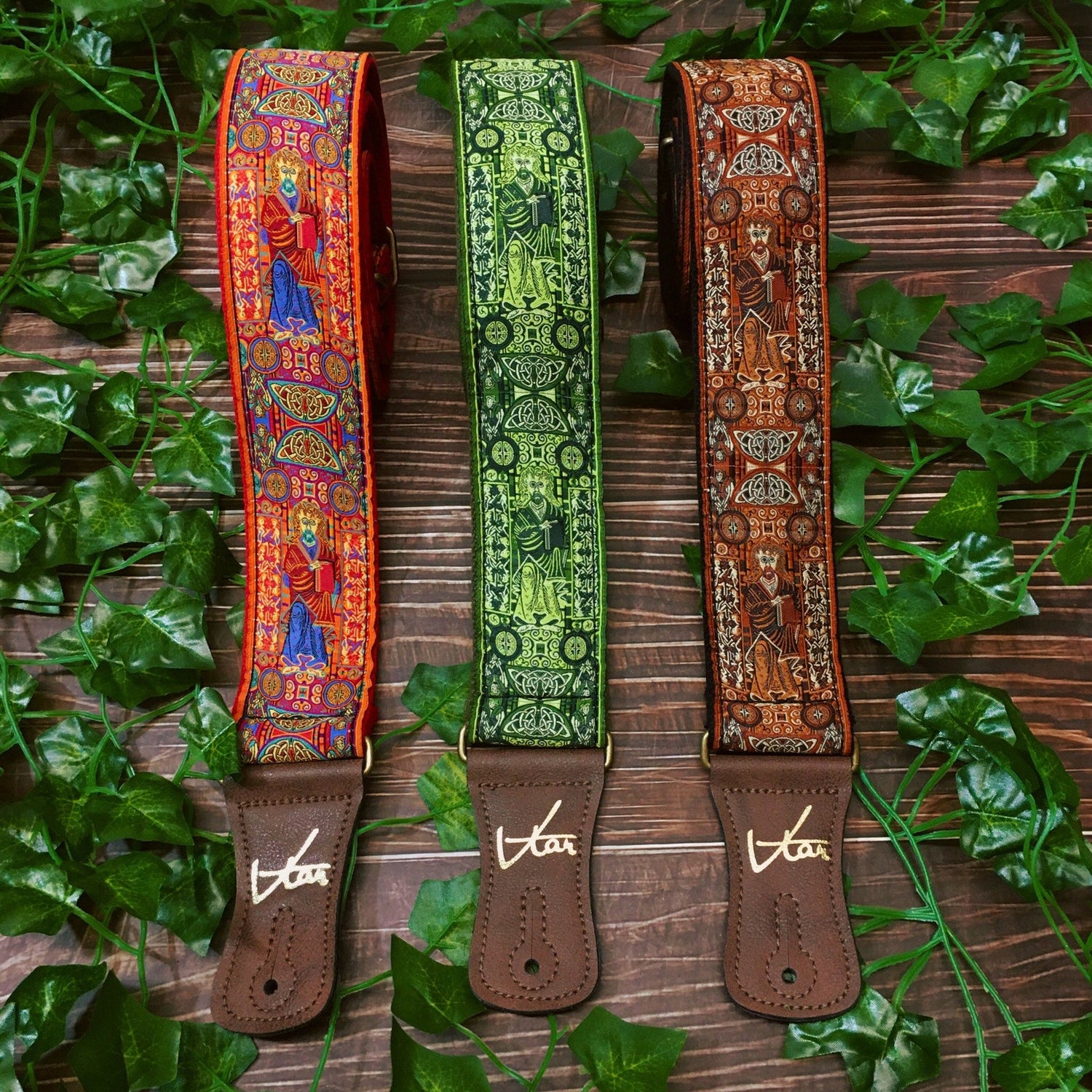 Book Of Kells Guitar Strap Collection