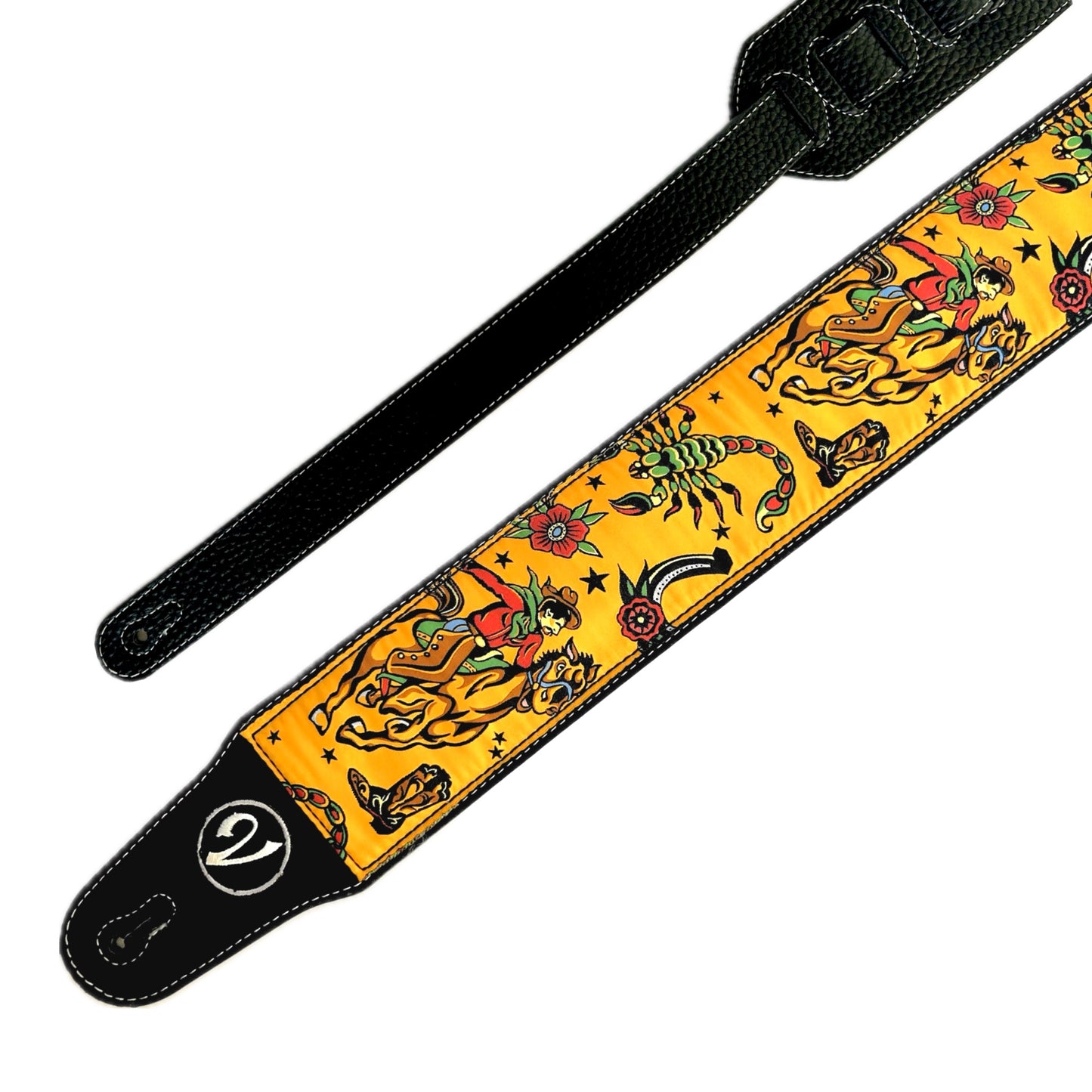 The Sweet Home Alabama Guitar Strap (American Traditional Tattoo Collection) - Vtar Vegan Guitar Straps