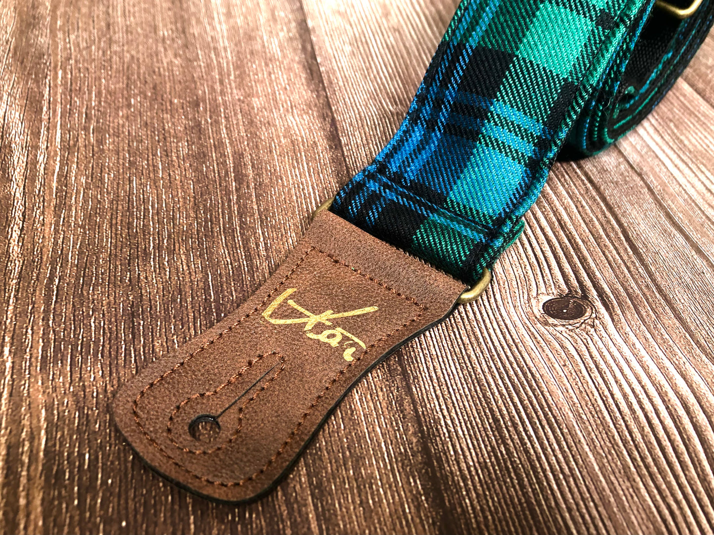 Vtar Vegan Guitar Strap - Campbell Tartan