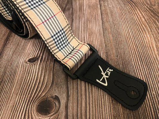 The Beige Tartan Strap