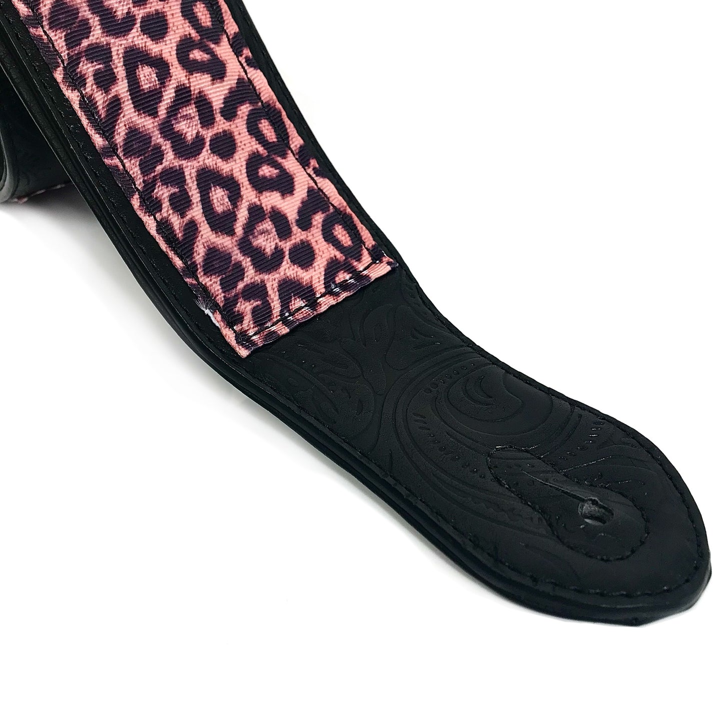 Guitar Strap - Vegan Padded Leopard Print by Vtar