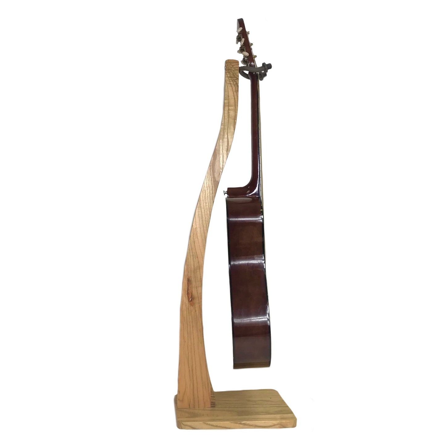 Dannan Wooden Upright Guitar Stand - Light Walnut