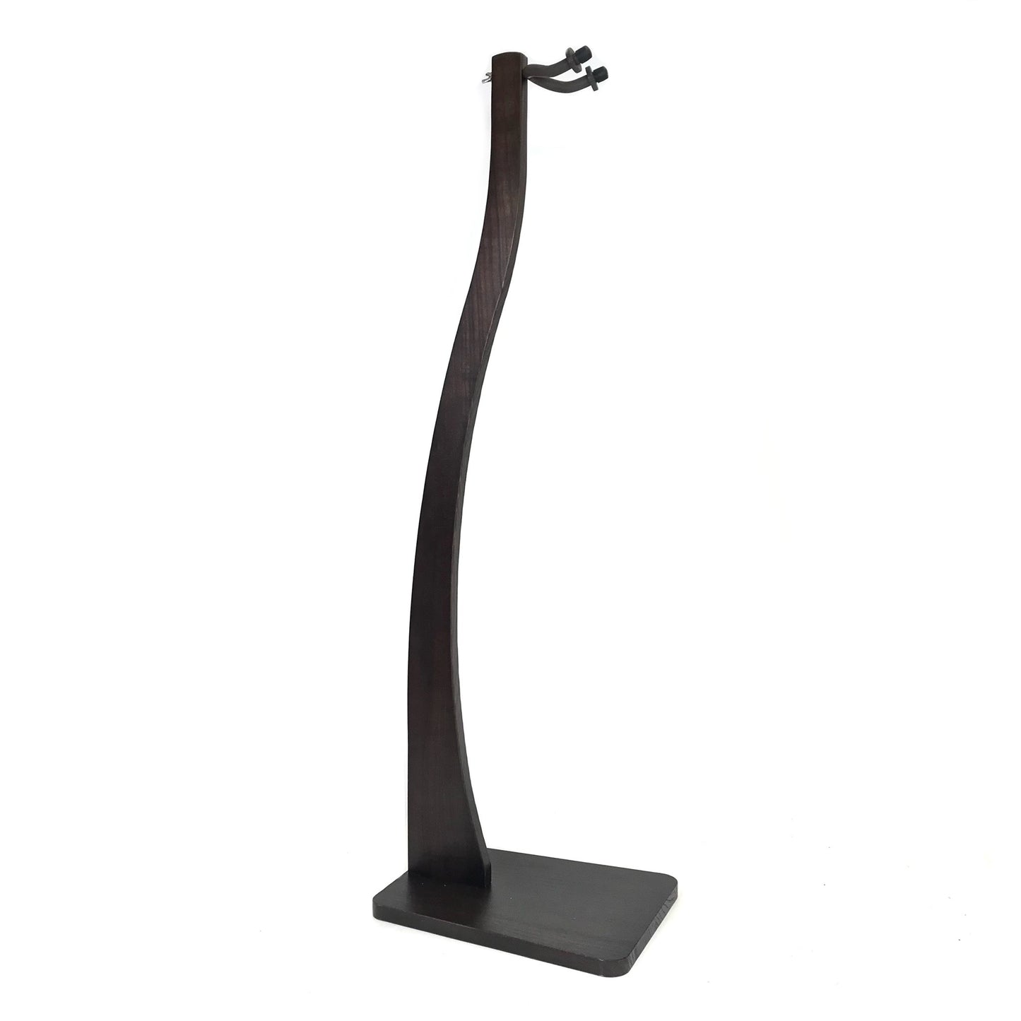 Dannan Wooden Upright Guitar Stand - Dark Walnut