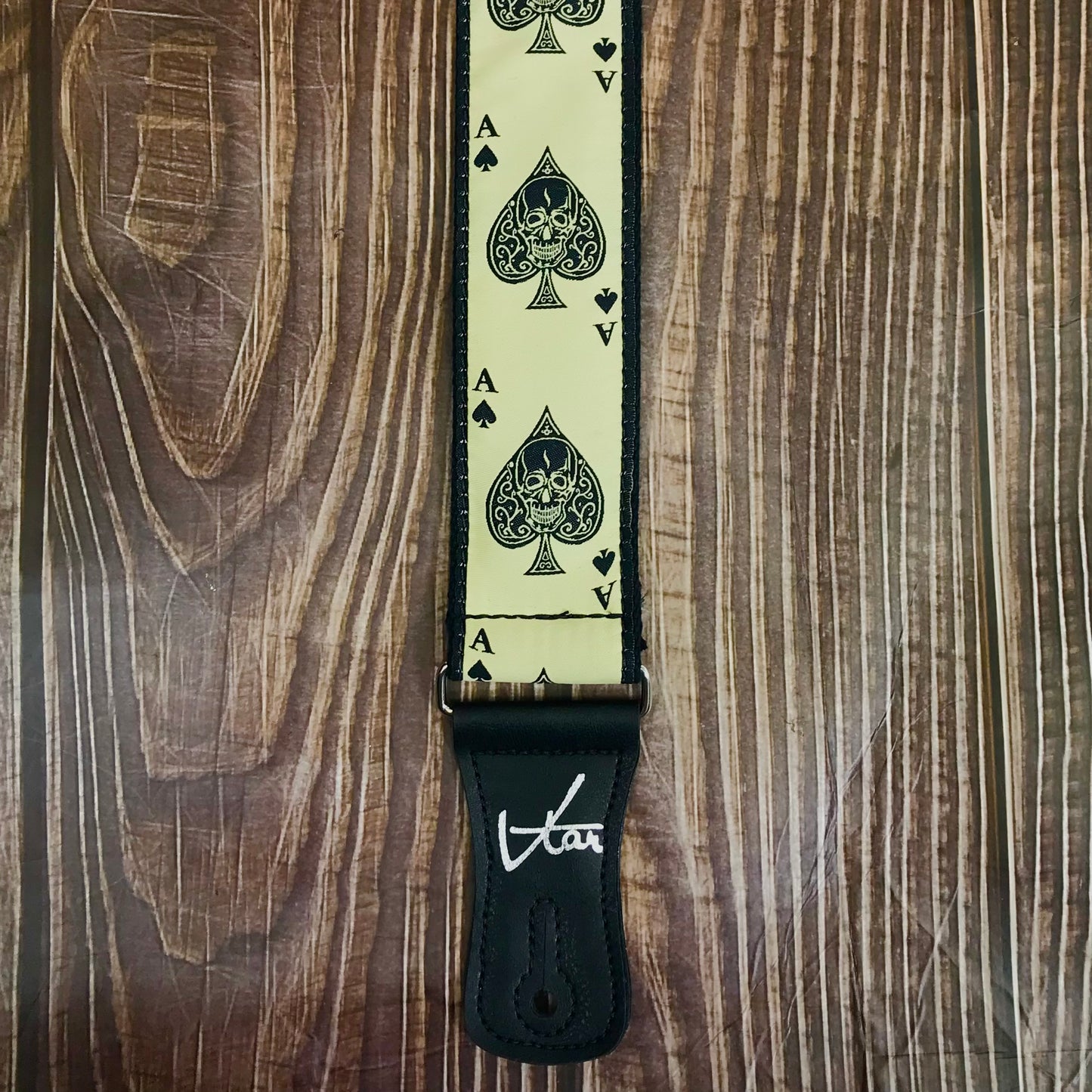 Guitar Strap - Vegan Ace of Spades Strap by Vtar