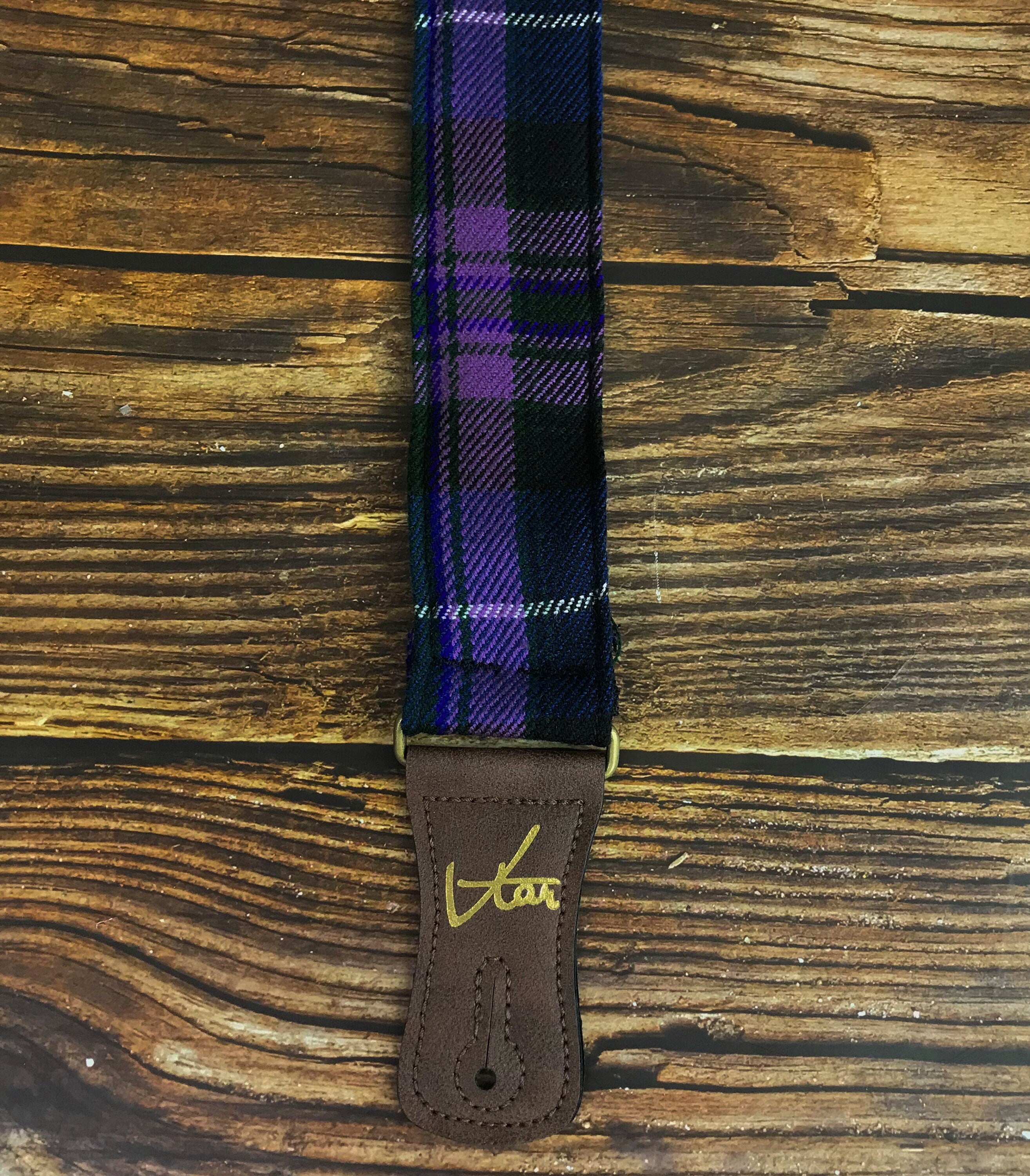 Tartan deals guitar straps